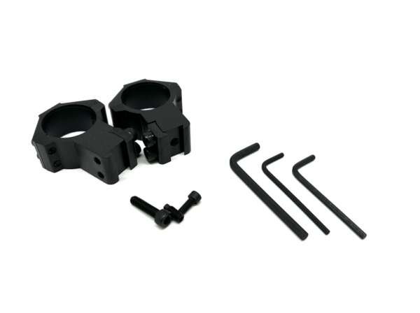 Anelli UTG 30 mm alti passo stretto