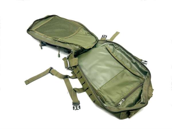 Zaino tattico in nylon verde Exagon - immagine 3