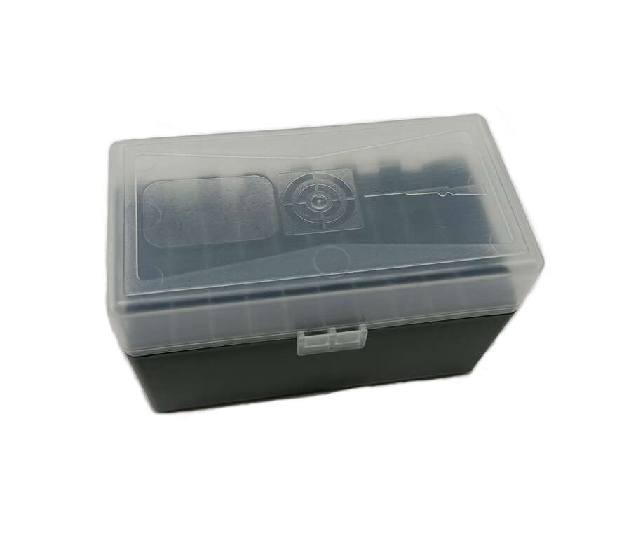 Scatola porta munizioni 30-06 calibro in plastica 50 colpi