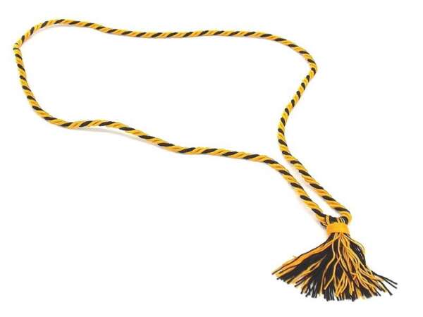 Cordoncino per calendario giallo e nero