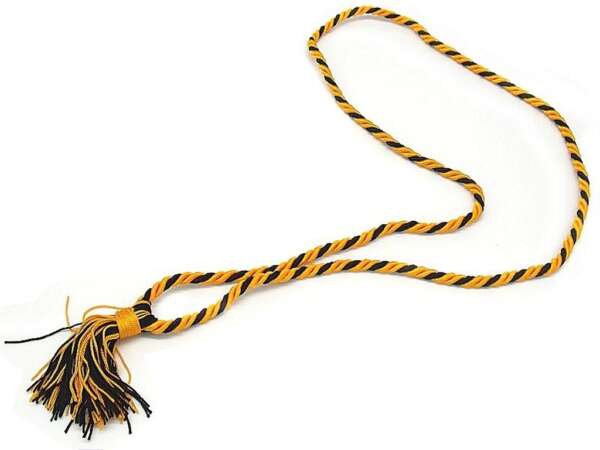 Cordoncino per calendario giallo e nero - immagine 2