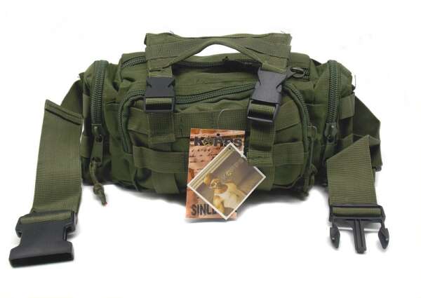 Borsa marsupio multitasche in nylon