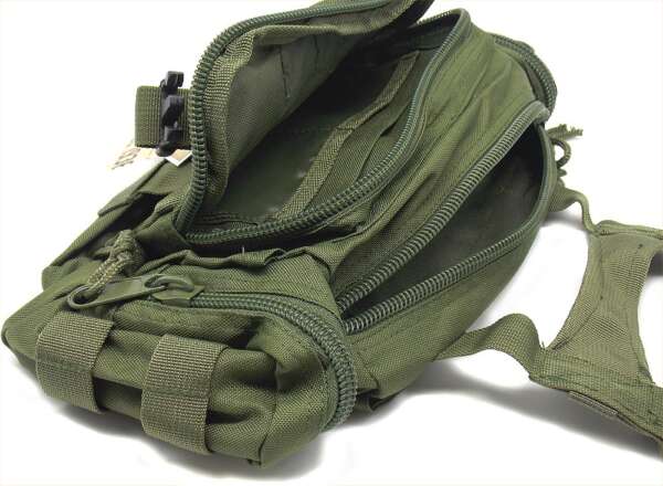 Borsa marsupio multitasche in nylon - immagine 2
