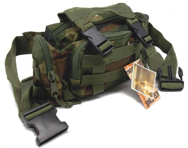 Borsa marsupio multitasche in nylon - MIMETICO-U - immagine 3