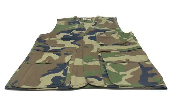 Gilet Univers da caccia mimetico in cotone