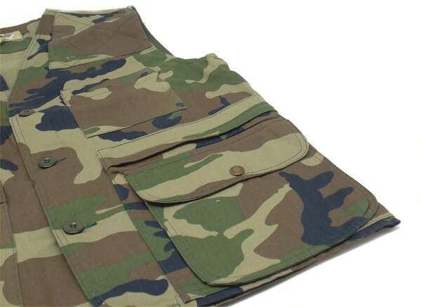 Gilet Univers da caccia mimetico in cotone - 56 - immagine 4