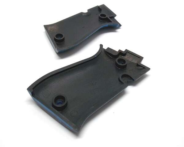 Ricambio coppia guancette in plastica per Kimar 85 a salve - MARRONE-U - immagine 2