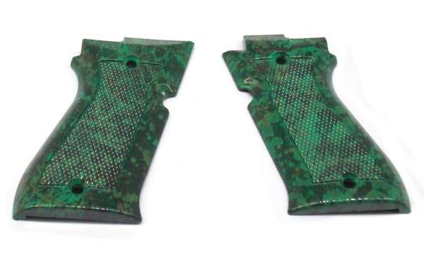 Ricambio coppia guancette in plastica per Kimar 85 a salve - VERDE-U - immagine 4
