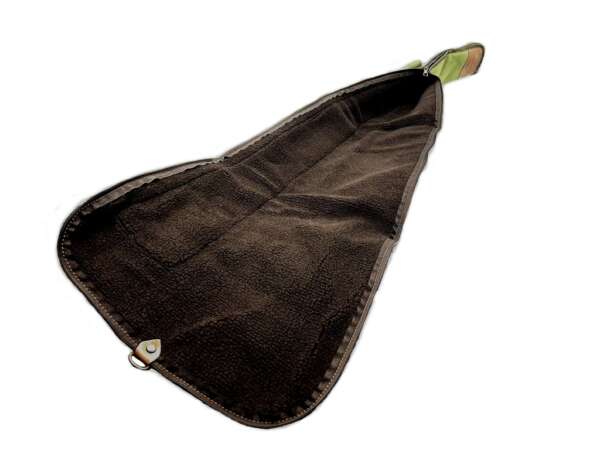 Fodero Delfiero per fucile in canvas con porta canna di ricambio - immagine 3