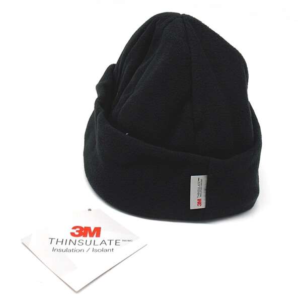Berretto zuccotto in pile a cuffia con fodera Thinsulate - NERO-U - immagine 2