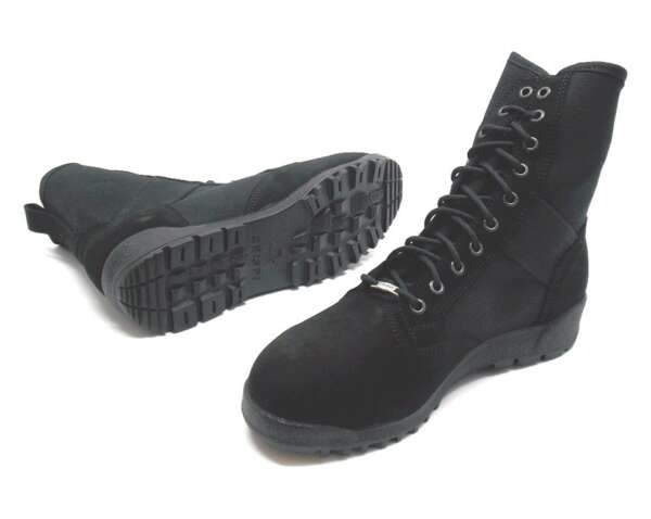 Anfibi Crispi Sahara Evo in tela nera - 46