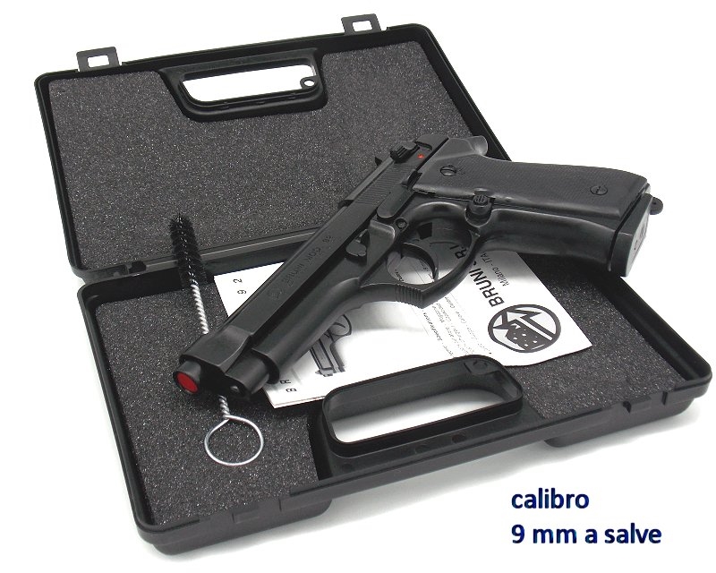 Pistola Bruni a salve 92 calibro 9 mm Pak Top Firing