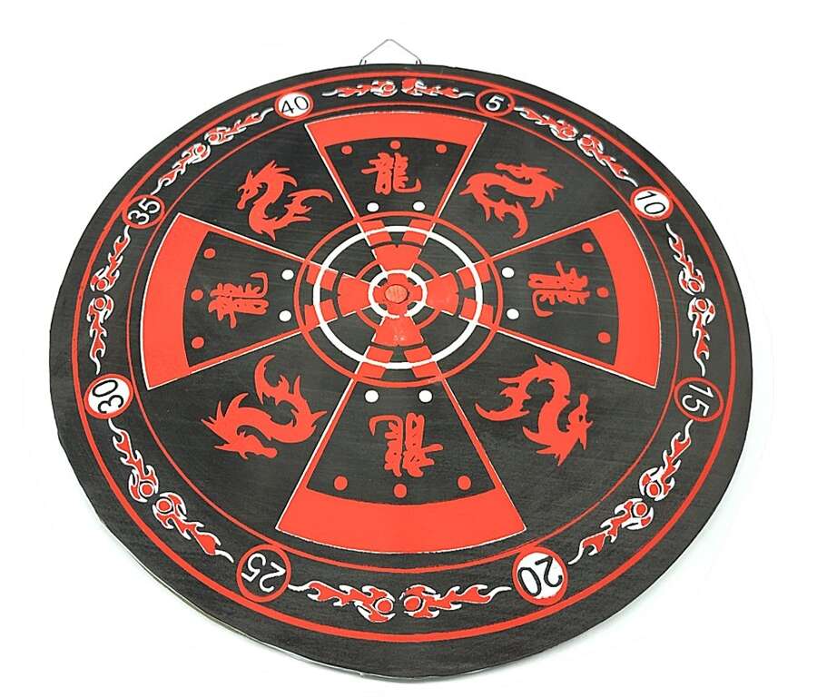 Bersaglio per stelle ninja 37 cm per allenamento al lancio