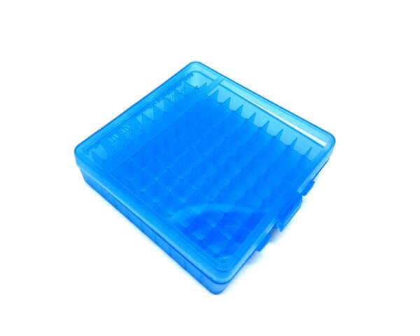 Scatola MTM in plastica 100 colpi porta munizioni calibro 45 acp 40
