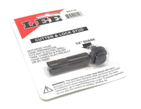 Lee Kit tornitura bossolo 90110 cutter e lock stud - immagine 2