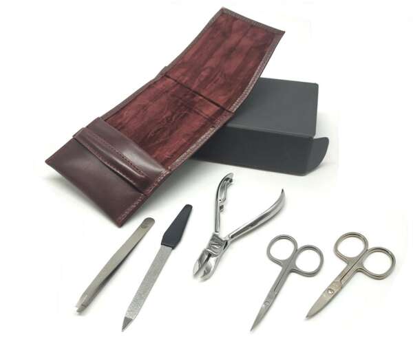 Set manicure Due Cigni Fox in acciaio inox