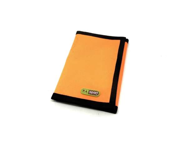 Porta Licenza da caccia in cordura arancione 14x11 cm