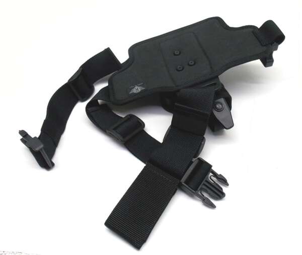 Fondina Radar da coscia nylon Tech beretta 92 98 - NERO-SX - immagine 3