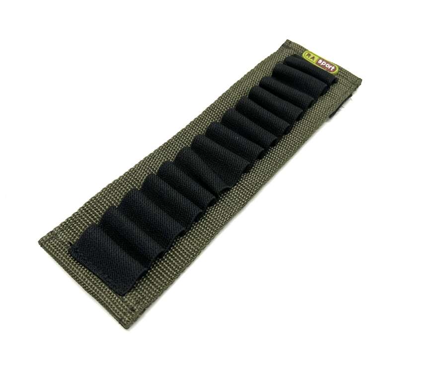 Porta colpi carabina da cintura in nylon verde Ra Sport