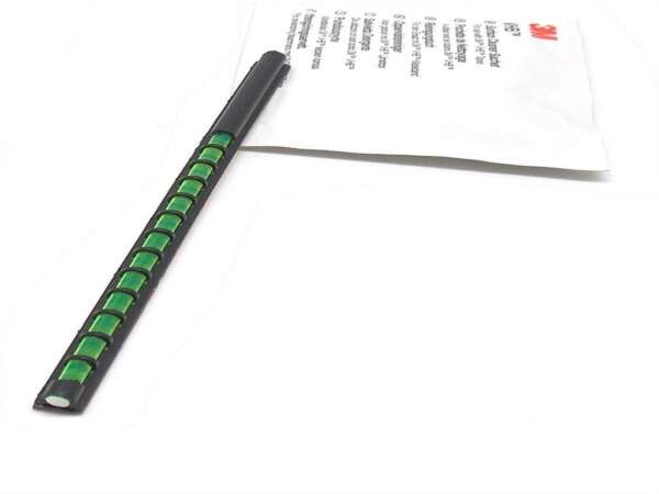 Mirino adesivo Ruby Tiro fibra ottica verde per fucile - immagine 2