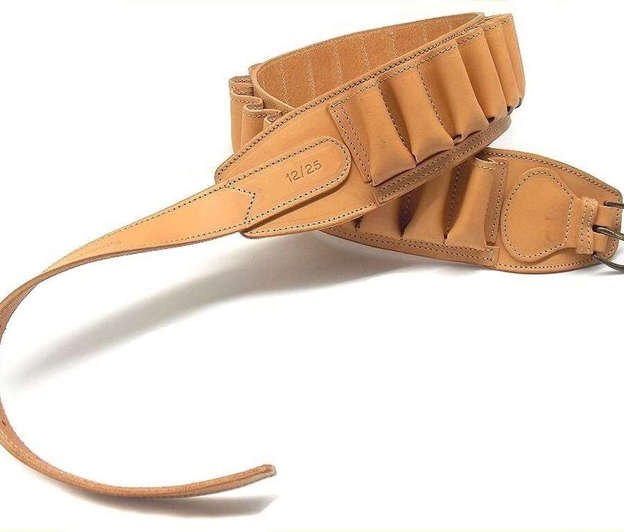 Cartuccera Delfiero cuoio extra vacchetta naturale - CALIBRO 12-25c