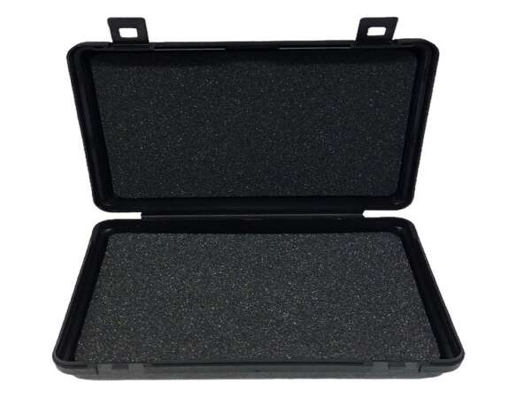 Valigetta porta pistola in plastica nera 17x11x5 cm - immagine 2