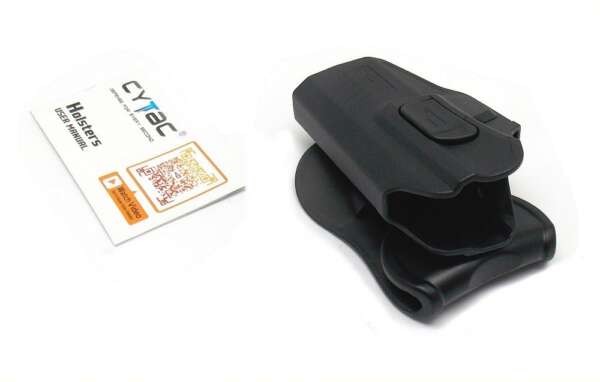 Fondina Cytac per Glock 19 polimero CY G19 - SX - immagine 2