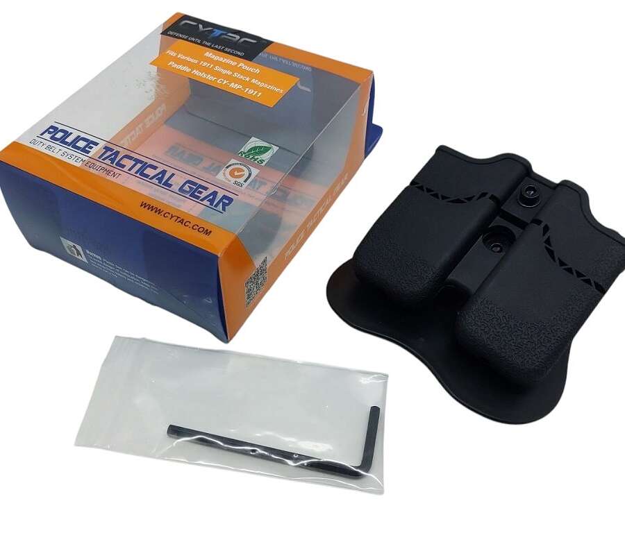 Porta caricatore Cytac doppio per Colt 1911 in polimero