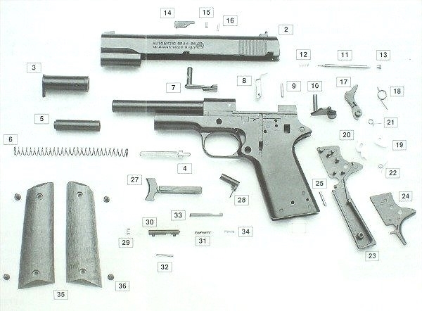 Ricambi Kit Bruni 96 automatic a salve 8mm - 28_29