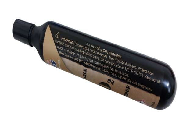 Bomboletta Liss CO2 88 grammi per carabina aria compressa - immagine 2