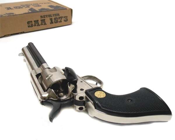 Revolver Kimar a salve inox Single Action calibro 380 Top Firing - immagine 3