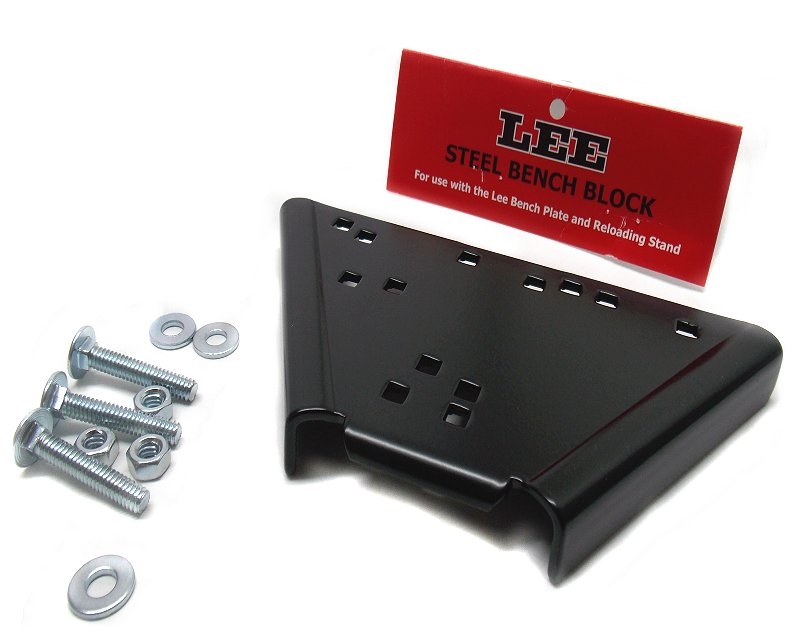 Lee base acciaio per pressa 90267 steel bench block