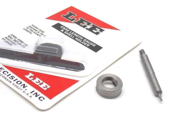 Lee asta tornitura bossolo 6.5 Creedmoor 90814 case length gauge - immagine 2