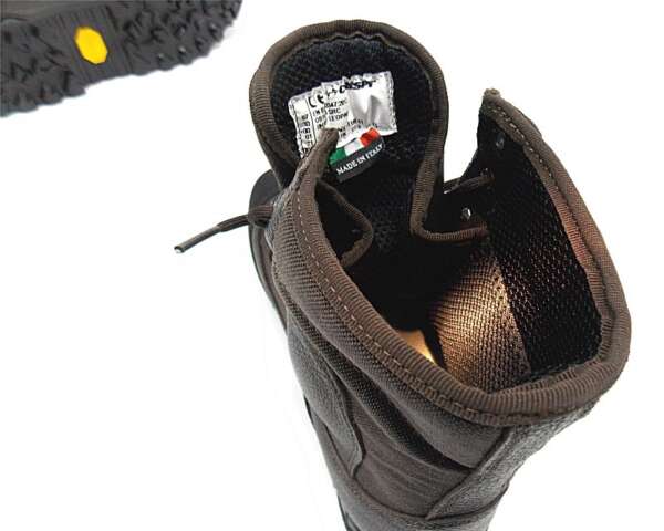 Anfibi militari Crispi Leopard marroni - 40 - immagine 3