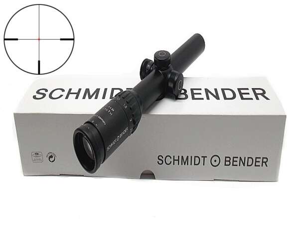 Cannocchiale da battuta Schmidt & Bender Zenith 1,1-4x24 con reticolo FD7