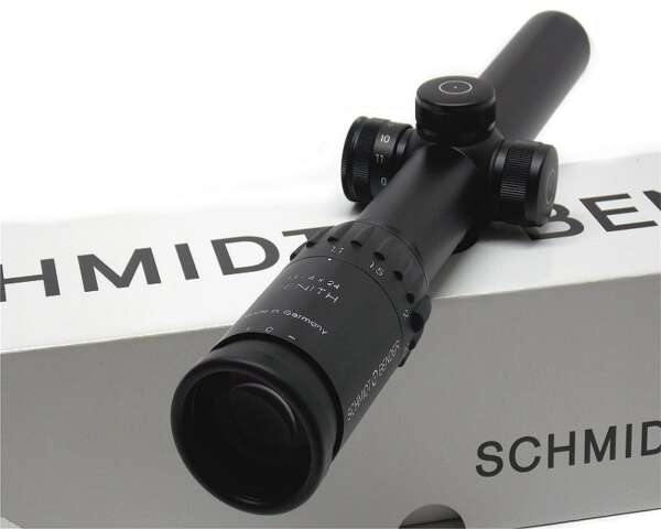 Cannocchiale da battuta Schmidt & Bender Zenith 1,1-4x24 con reticolo FD7 - immagine 2