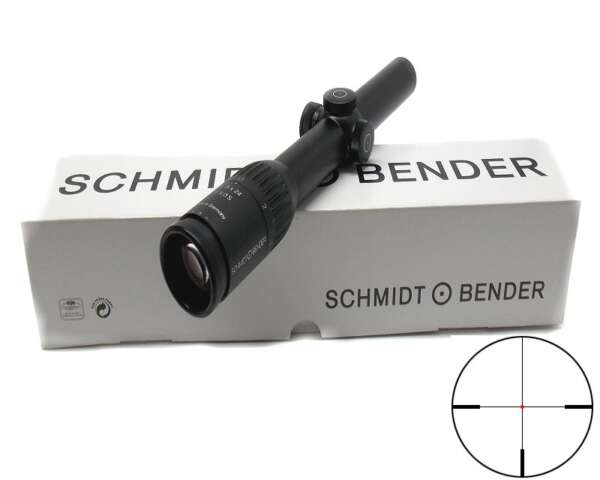 Cannocchiale Schmidtbender Exos 1-8x24 Reticolo fd7 da battuta