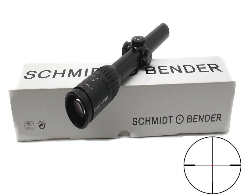 Cannocchiale Schmidtbender Exos 1-8x24 Reticolo fd7 da battuta
