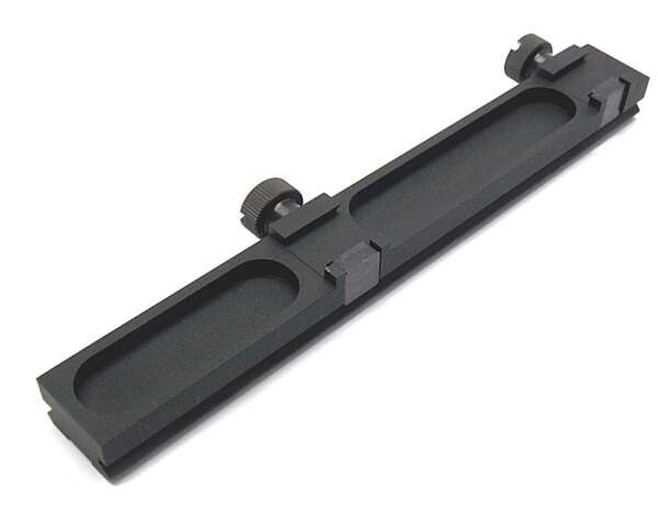 Attacco per fucili automatici lungo base weaver in alluminio - immagine 2