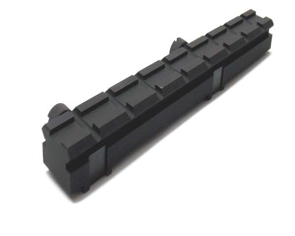 Attacco per fucili automatici lungo base weaver in alluminio - immagine 3