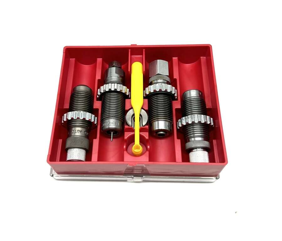 Lee 4 dies set 380 auto carbide 90447 deluxe pistol