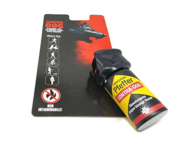 Spray al peperoncino a getto balistico Contra Dog per animali feroci