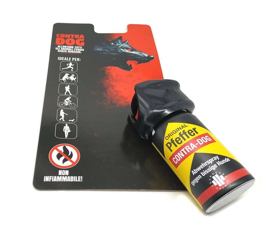 Spray al peperoncino a getto balistico Contra Dog per animali feroci