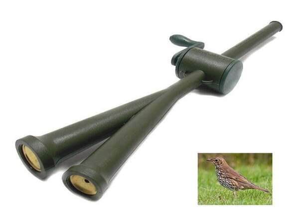 Richiamo meccanico a soffio Bird Sound per tordo schiamazzo