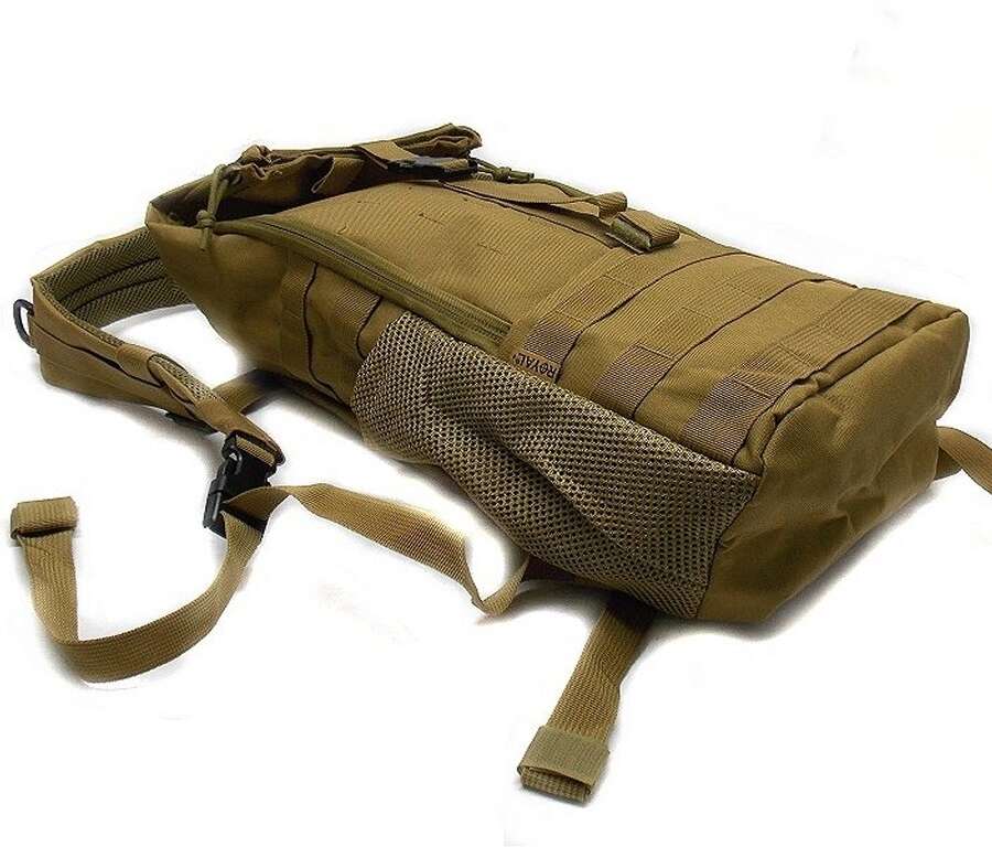Zaino Royal tattico in nylon colore deserto