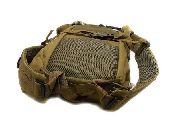 Zaino Royal tattico in nylon colore deserto - immagine 2
