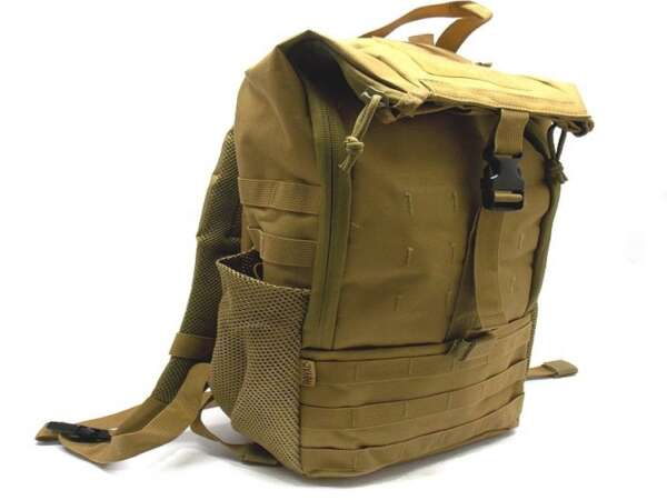 Zaino Royal tattico in nylon colore deserto - immagine 3