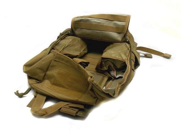 Zaino Royal tattico in nylon colore deserto - immagine 4