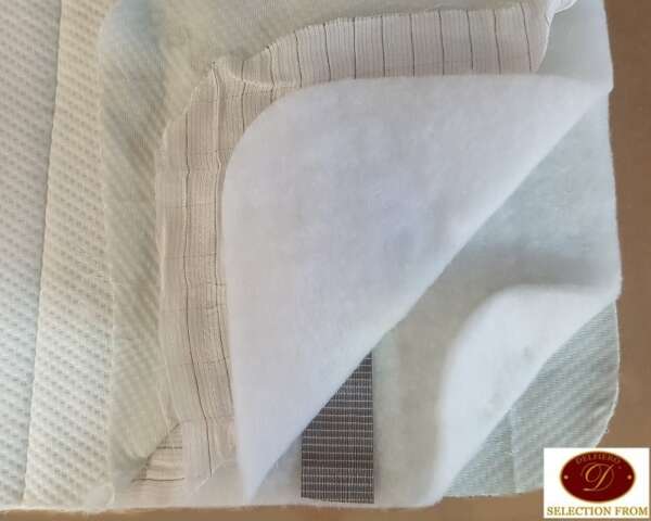 Stuoia antalgica coprimaterasso benessere Delfiero in bioceramica Resistex 80x190 cm da letto singolo - immagine 5
