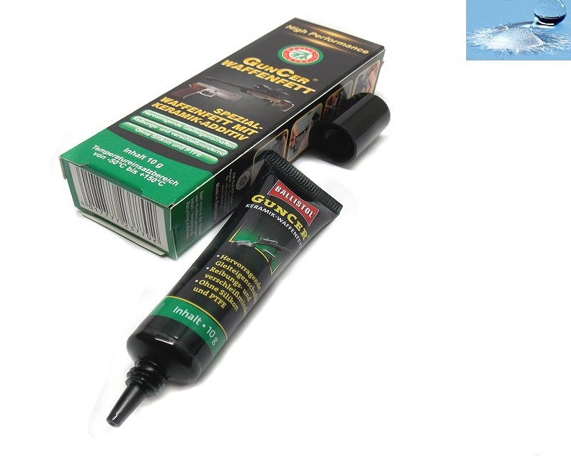 Grasso Ballistol con additivo ceramico GunCer a tubetto per armi